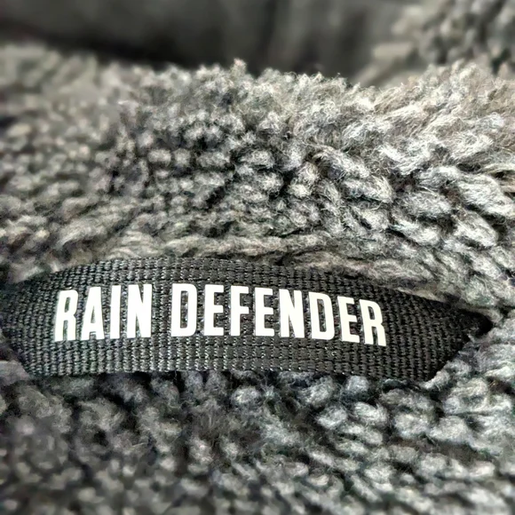 Carhartt Sherpa-Lined Zip Sweatshirt Jacket 2X Rain Defender Charcoal - Picture 4 of 6